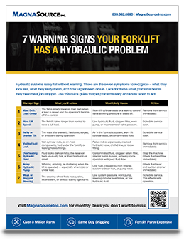7 Hydraulic System Warning Signs